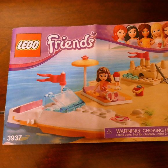 LEGO Friends Olivia's Speedboat (3937) - Picture 2 of 7